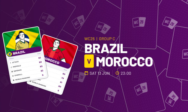 THE ULTRA Sat: Brazil v Morocco WORLD CUP GROUP C
