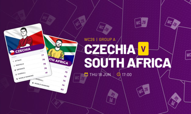THE ULTRA Thurs: Czechia v South Africa WORLD CUP GROUP A