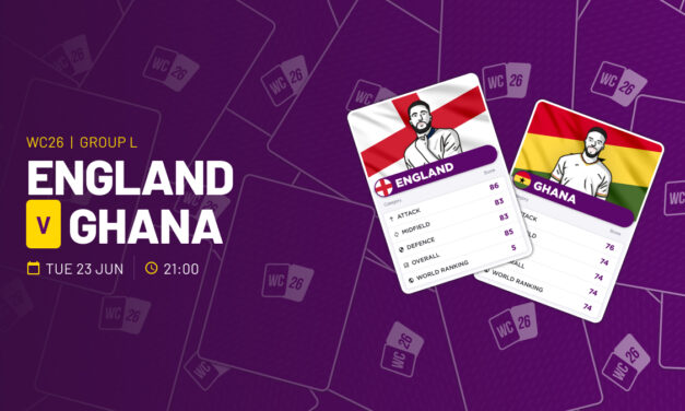 THE ULTRA Tues: England v Ghana WORLD CUP GROUP L