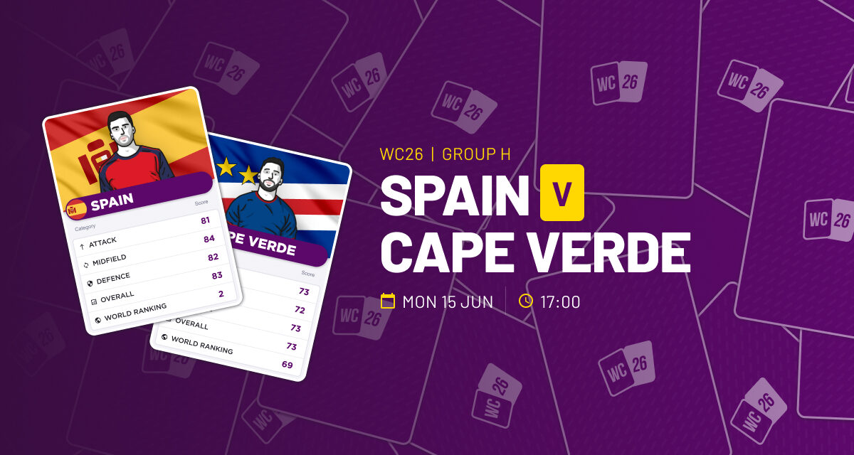 THE ULTRA Mon: Spain v Cape Verde WORLD CUP GROUP H