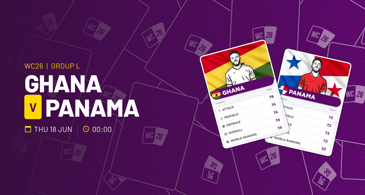 THE ULTRA Thurs: Ghana v Panama WORLD CUP GROUP L