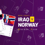 THE ULTRA Tues: Iraq v Norway WORLD CUP GROUP I