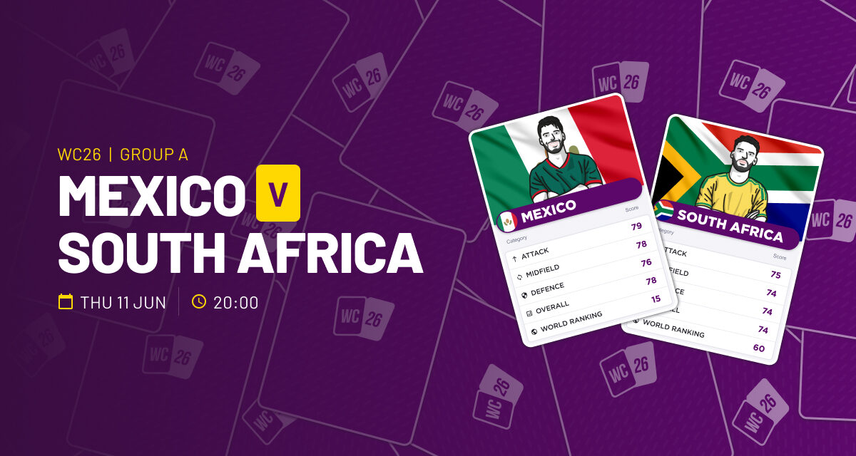 THE ULTRA Thurs: Mexico v South Africa WORLD CUP OPENER!
