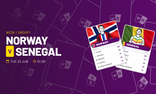 THE ULTRA Tues: Norway v Senegal WORLD CUP GROUP I