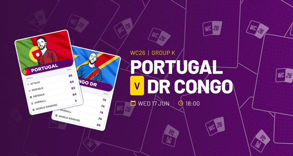 THE ULTRA Weds: Portugal v DR Congo WORLD CUP GROUP K
