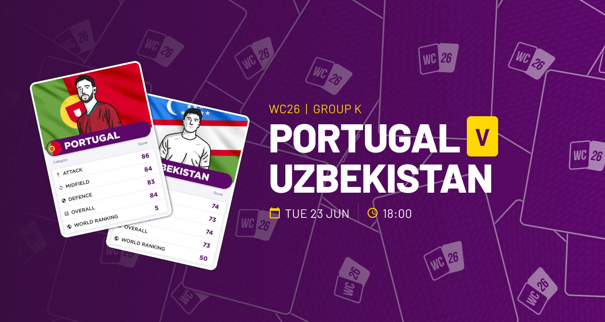 THE ULTRA Tues: Portugal v Uzbekistan WORLD CUP GROUP K