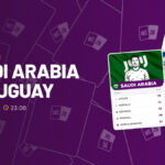 THE ULTRA Mon: Saudi Arabia v Uruguay WORLD CUP GROUP H