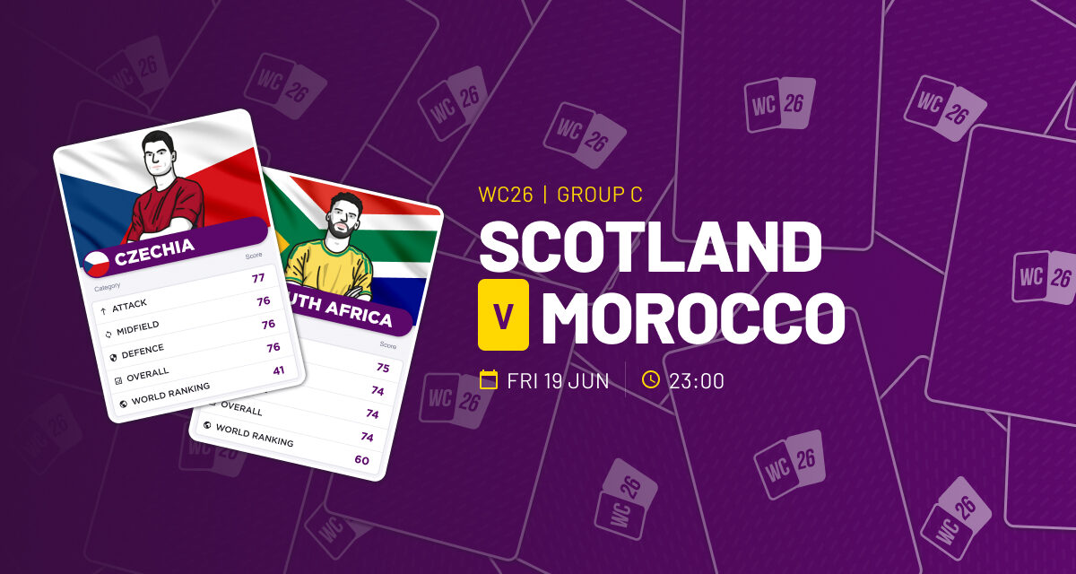 THE ULTRA Fri: Scotland v Morocco WORLD CUP GROUP C