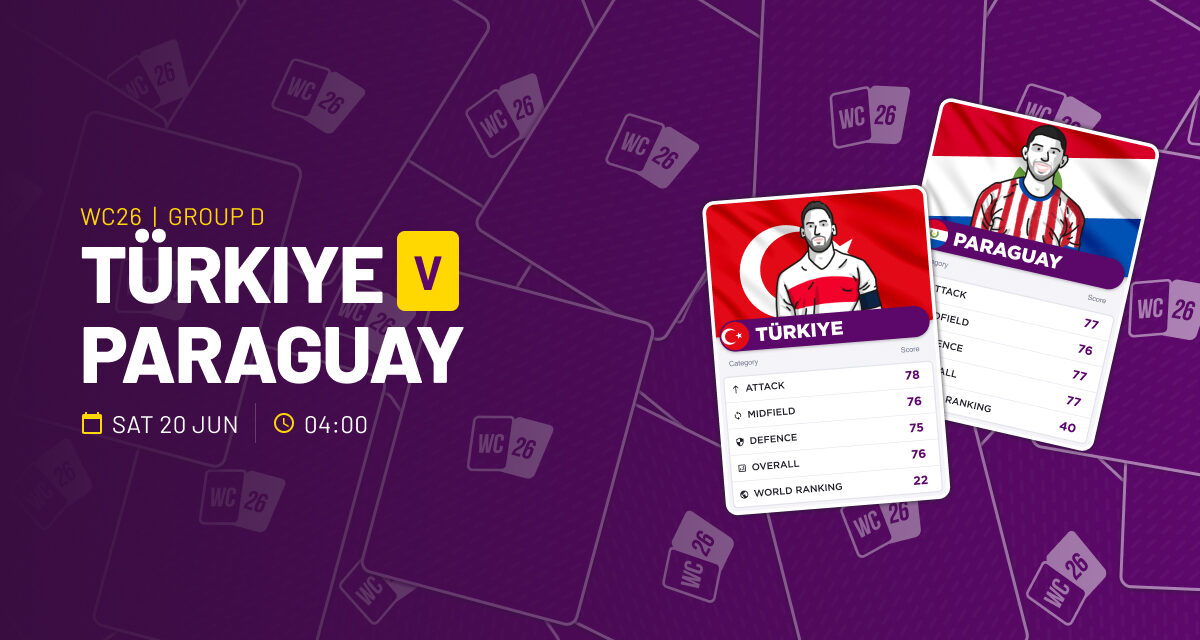 THE ULTRA Sat: Turkey v Paraguay WORLD CUP GROUP D