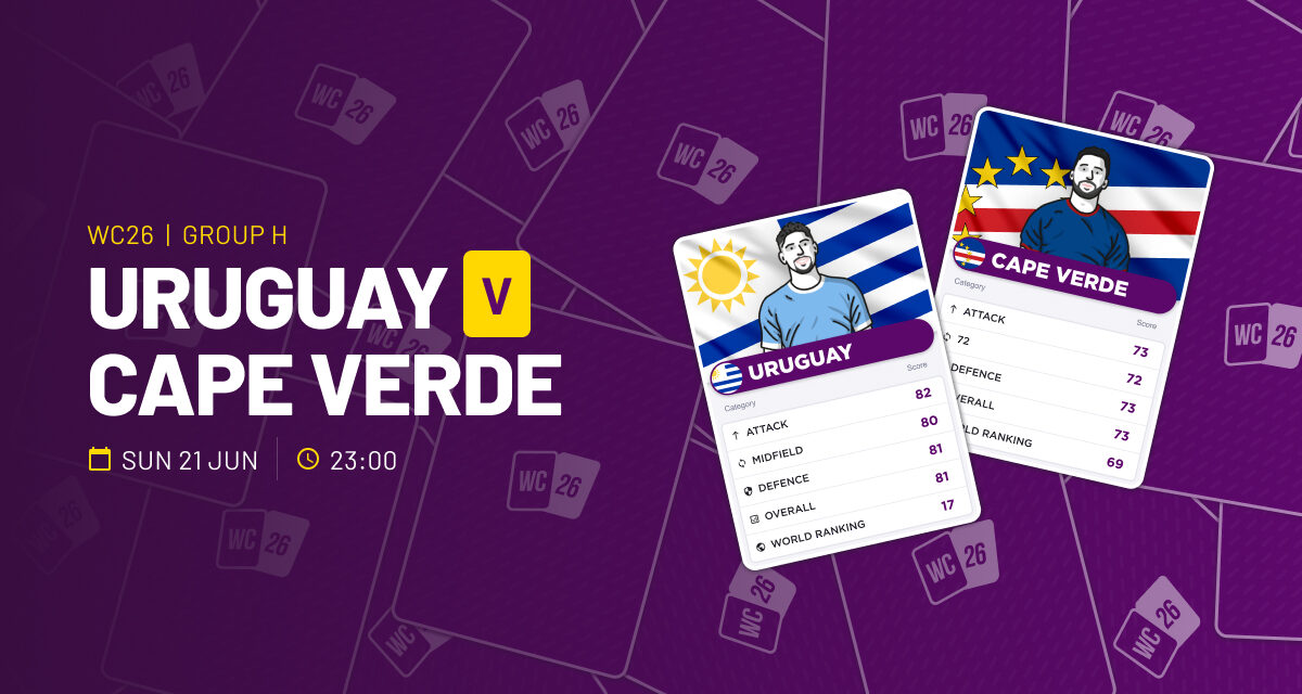 THE ULTRA Sun: Uruguay v Cape Verde WORLD CUP GROUP H