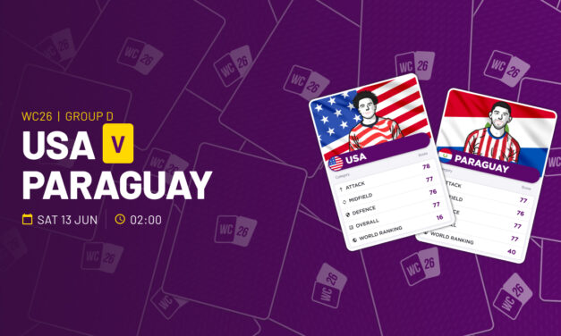 THE ULTRA Sat: USA v Paraguay WORLD CUP GROUP D